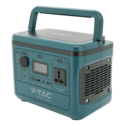 Портативне джерело живлення · V-TAC VT-606 500Вт LiFePO4 26.2•г