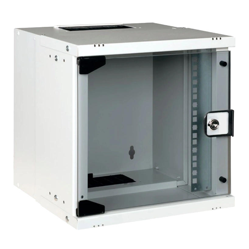 Шафа комутаційна настінна розбірна · Hypernet WMNC10-12U-SOHO-FLAT 12U 10"x300