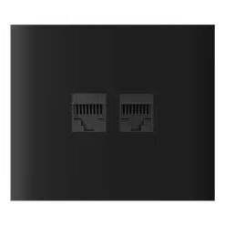 Фронтальна панель · Ajax CenterCover (LAN) vertical Black