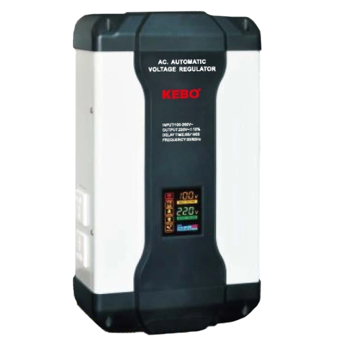 Стабілізатор напруги релейний · KEBO BDR-1500VA 900W 2xShuko
