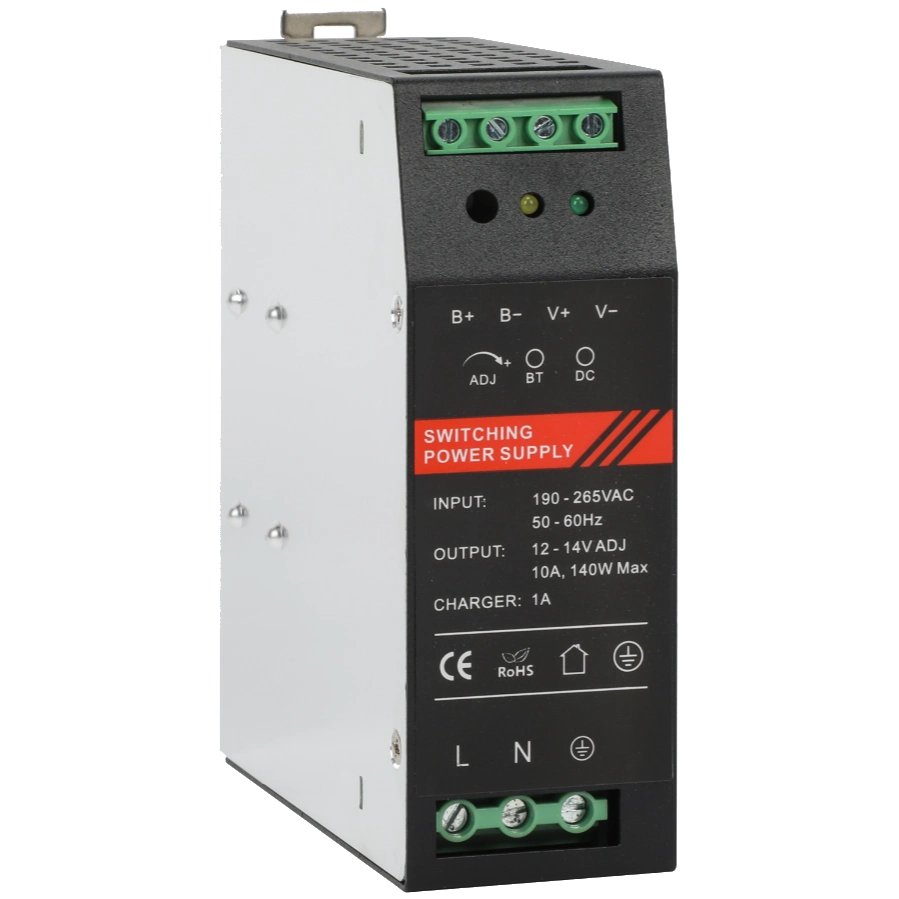 Блок живлення на DIN рейку · DR12120-01B 12V/10A
