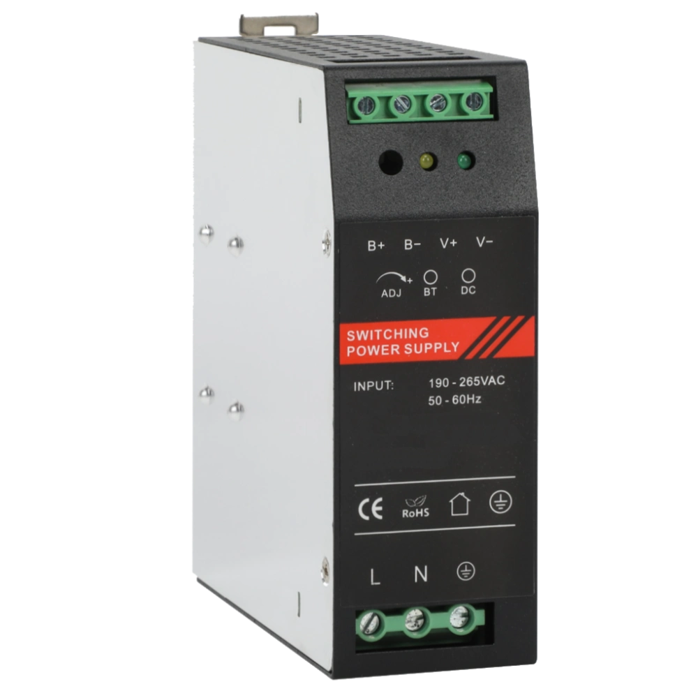 Блок живлення на DIN рейку · DR24120-02 24V/5A