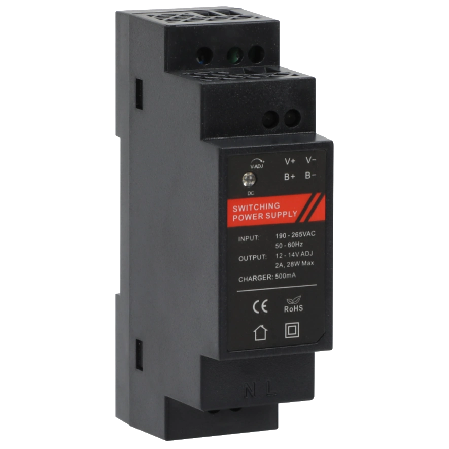 Блок живлення на DIN рейку · DR12024-01B 12V/2A