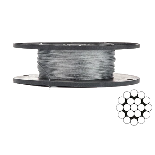 Трос оцинкований · APRO 1мм DIN 3053 (1x19) бухта 200м