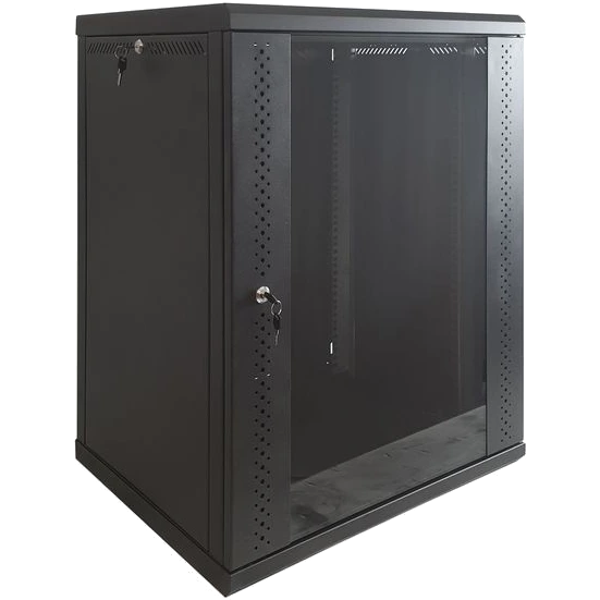 Шафа · EServer 15U 600х500х773 скло, чорна