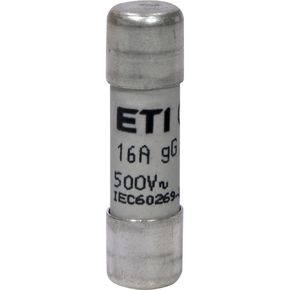 Запобіжник · ЕТІ CH 10x38 gG 16A 500V