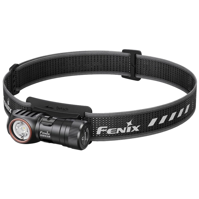Ліхтар налобний чорний · Fenix HM53R