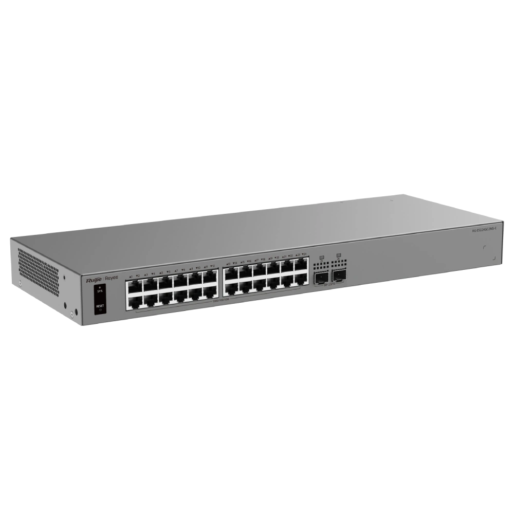 Комутатор 24 порти керований хмарно · Ruijie Reyee RG-ES224GC2MS