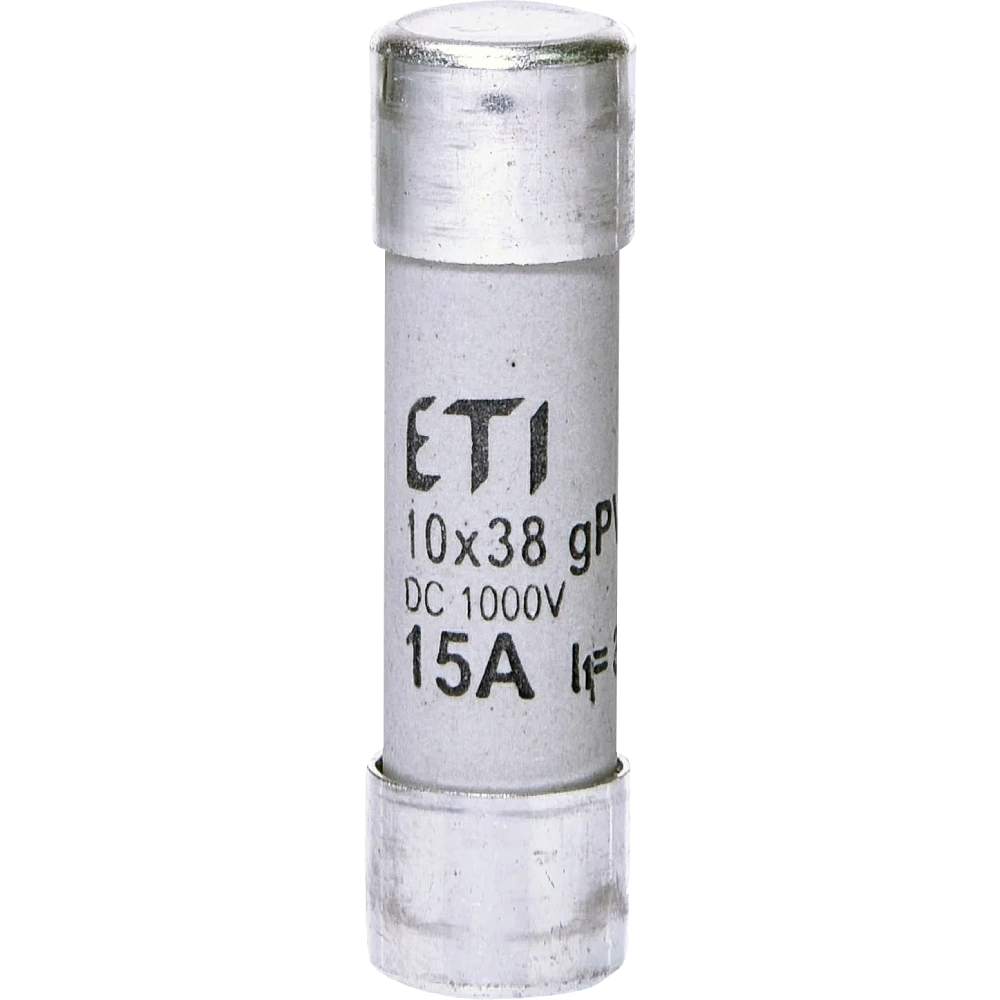 Запобіжник · ETI CH10x38 gPV 15A 1000V