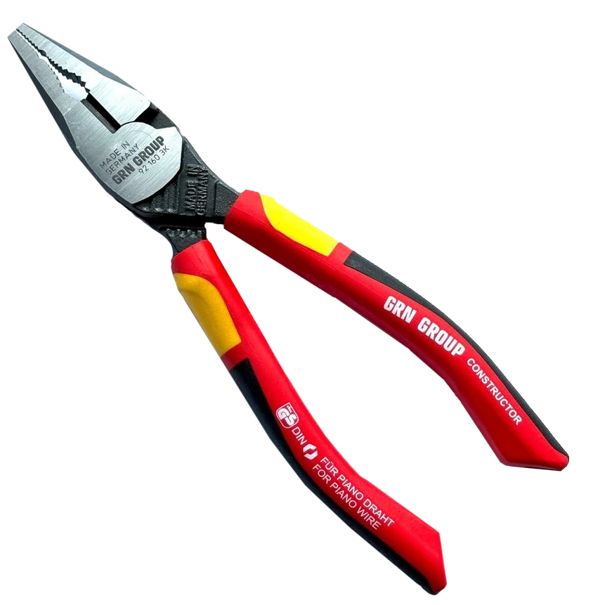 Пасатижі силові потоншені · GRN-GROUP CONSTRUCTOR 160мм 90 160 3K