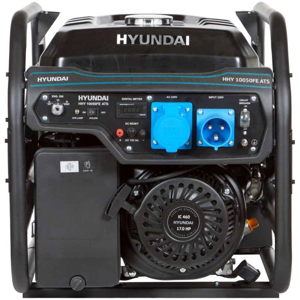 Генератор бензиновий · Hyundai HHY 10050FE ATS