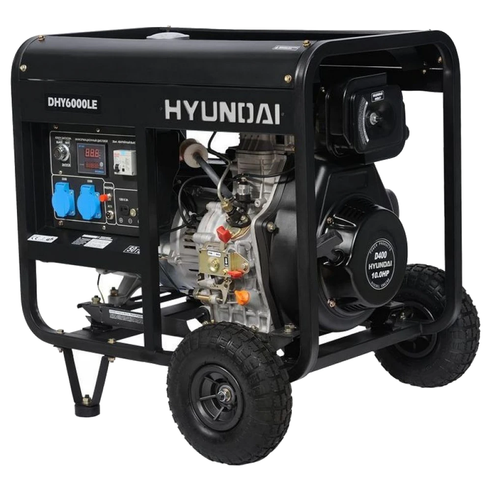 Генератор дизельний · Hyundai DHY 6000LE