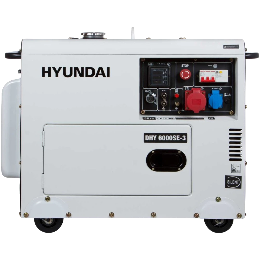 Генератор дизельний · Hyundai DHY 6000SE-3