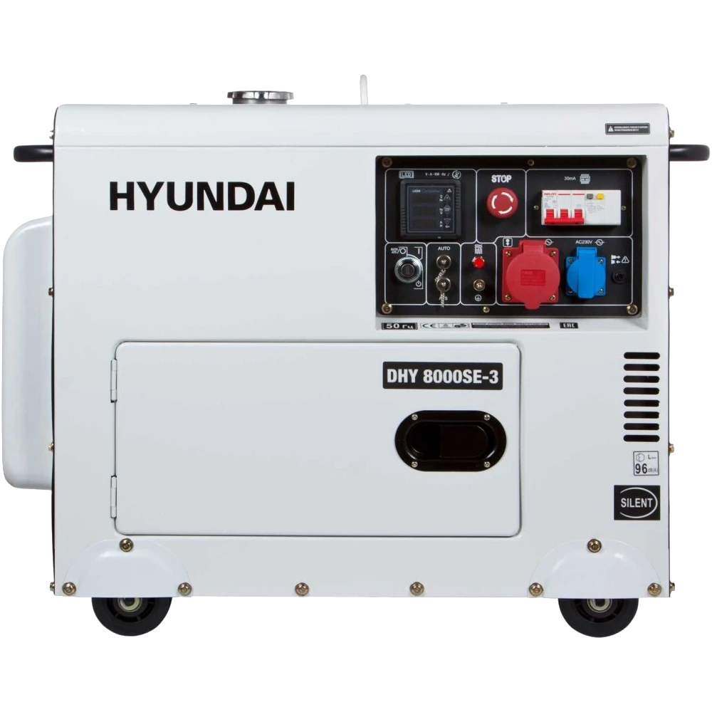 Генератор дизельний · Hyundai DHY 8000SE-3