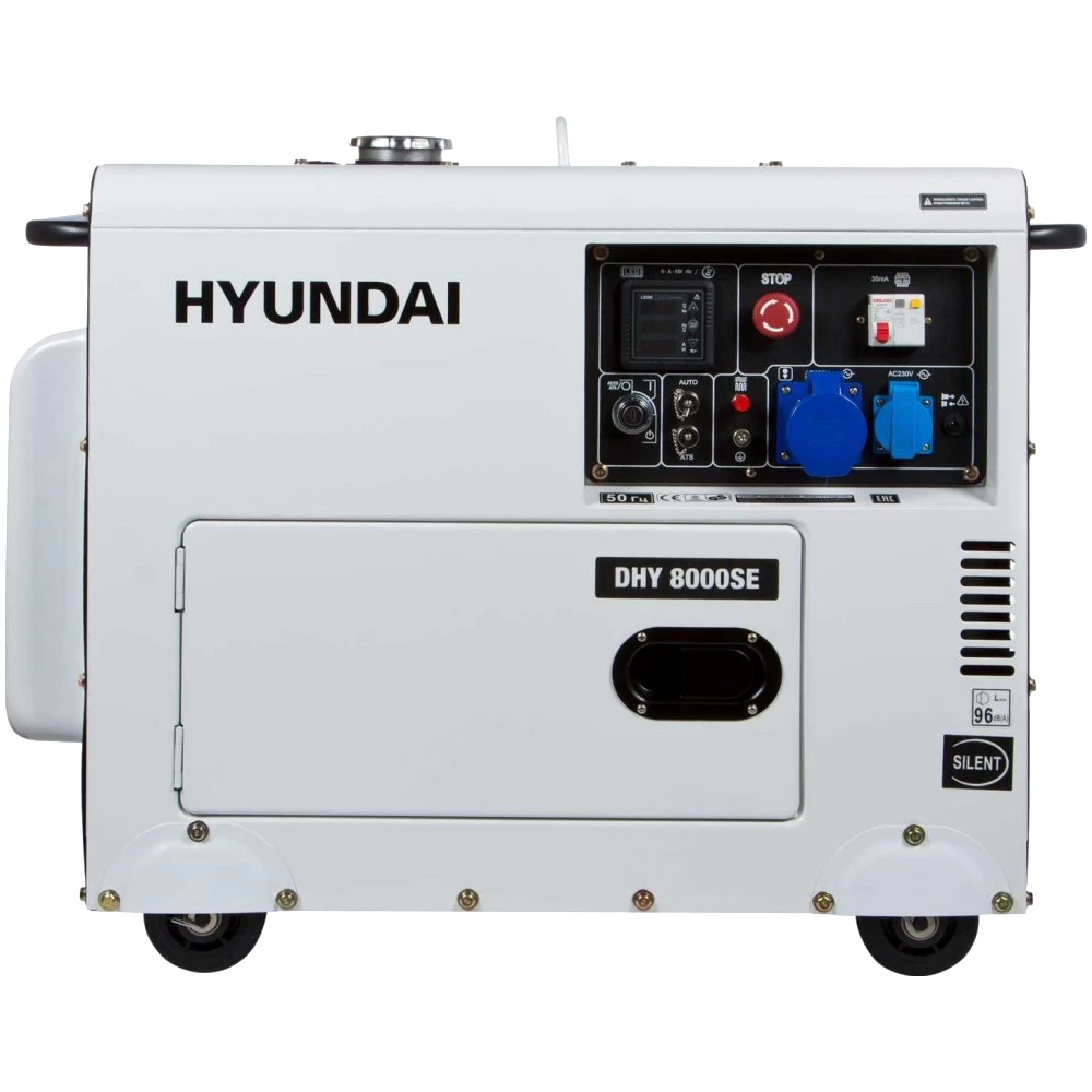 Генератор дизельний · Hyundai DHY 8000SE