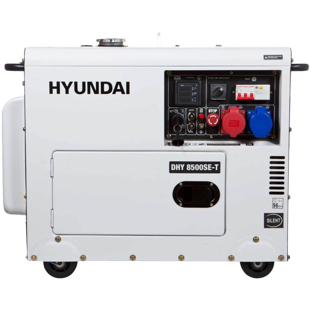 Генератор дизельний · Hyundai DHY 8500SE-T