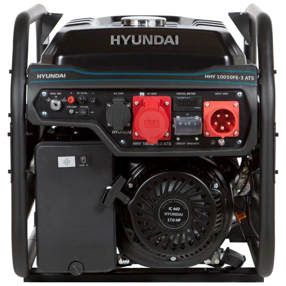 Генератор бензиновий · Hyundai HHY 10050FE-3 ATS