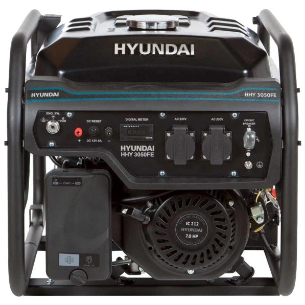 Генератор бензиновий · Hyundai HHY 3050FE