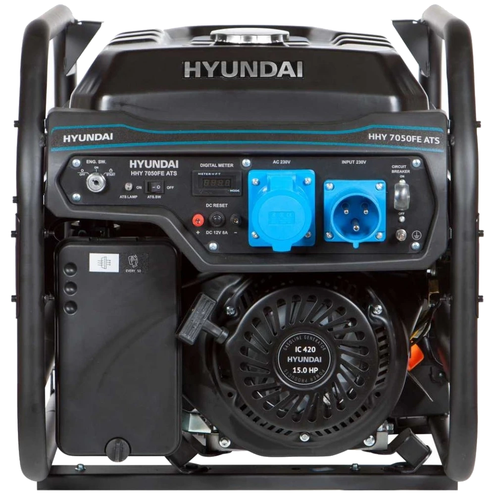 Генератор бензиновий · Hyundai HHY 7050FE ATS