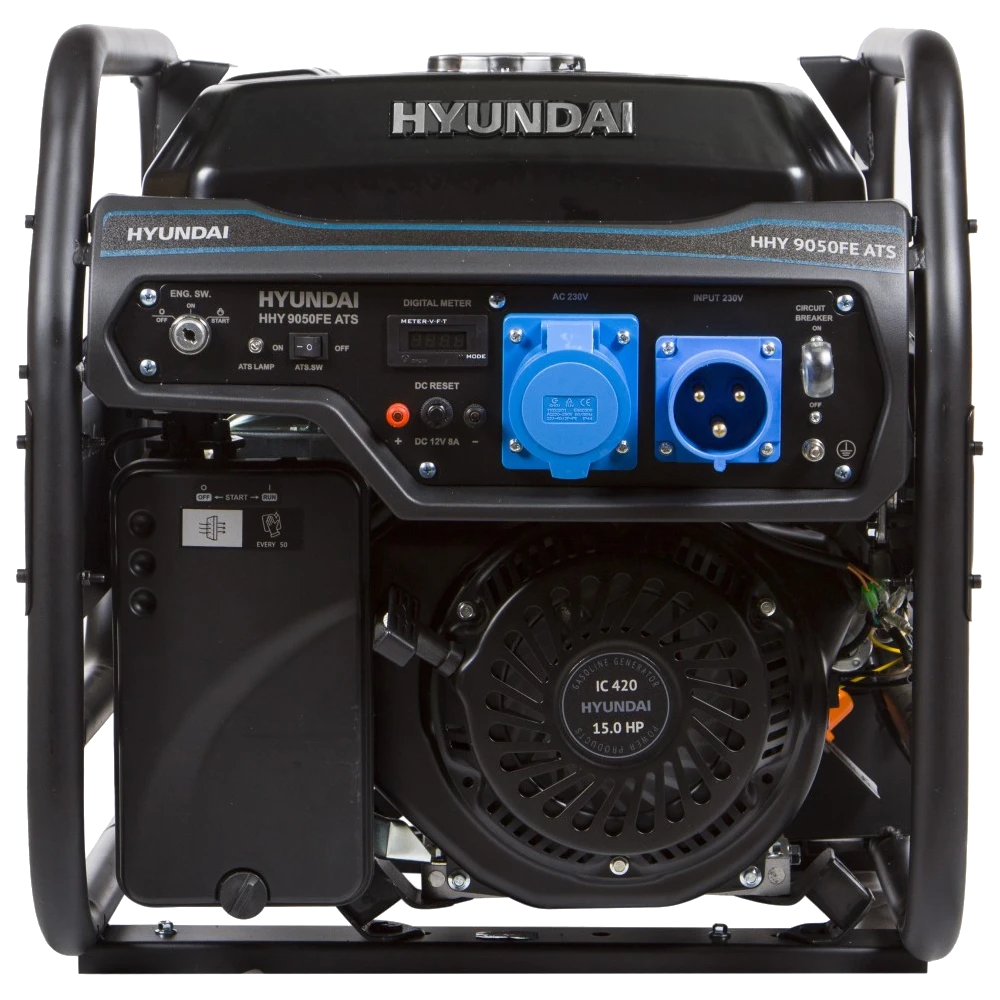 Генератор бензиновий · Hyundai HHY 9050FE ATS