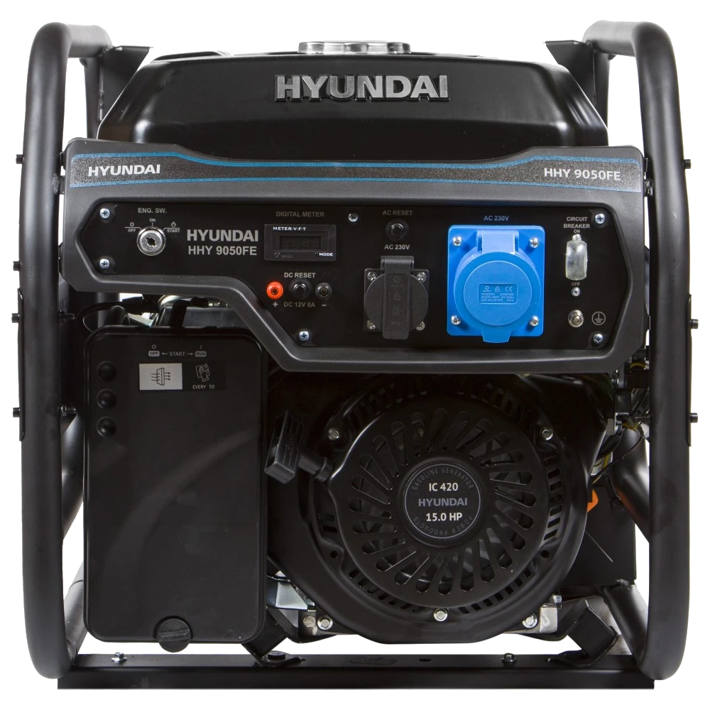Генератор бензиновий · Hyundai HHY 9050FE