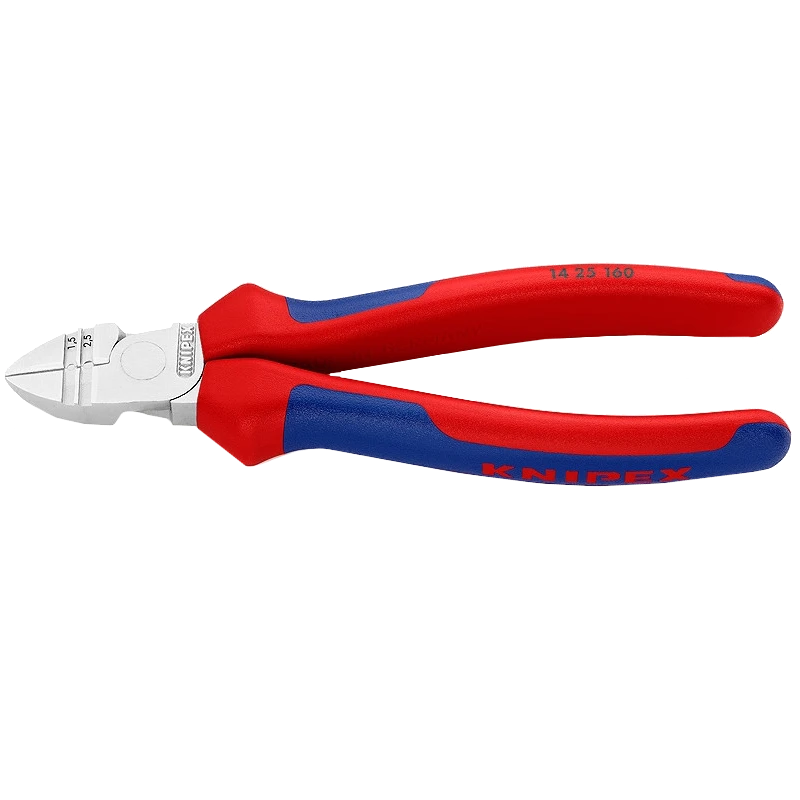 Кусачки бічні для видалення ізоляції · Knipex 14 25 160