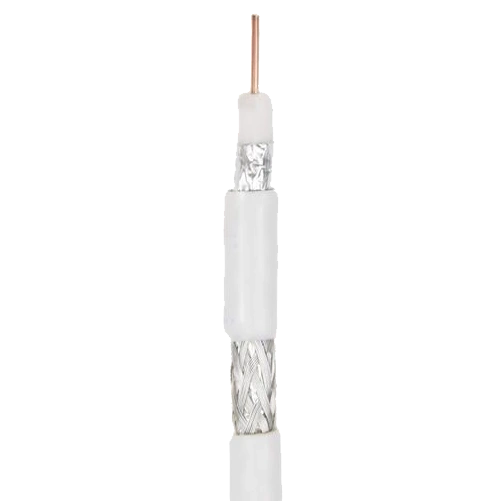 Коаксиальний кабель · RG690 CU PE+2*0.5 бухта 100м