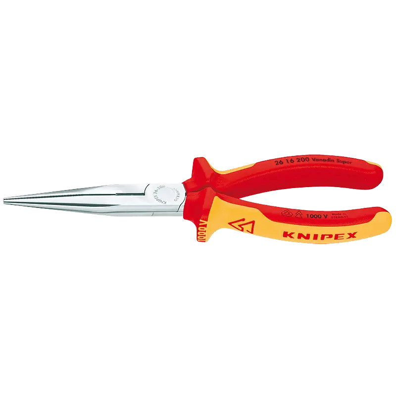 Плоскі круглогубці · KNIPEX 26 16 200