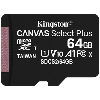 Карта пам'яті · Kingston microSDXC 64GB (SDCS2/64GBSP)