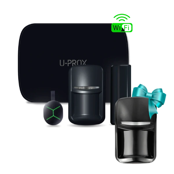 Комплект U-Prox MPX L KF kit Black · + U-Prox PIR Black в подарунок