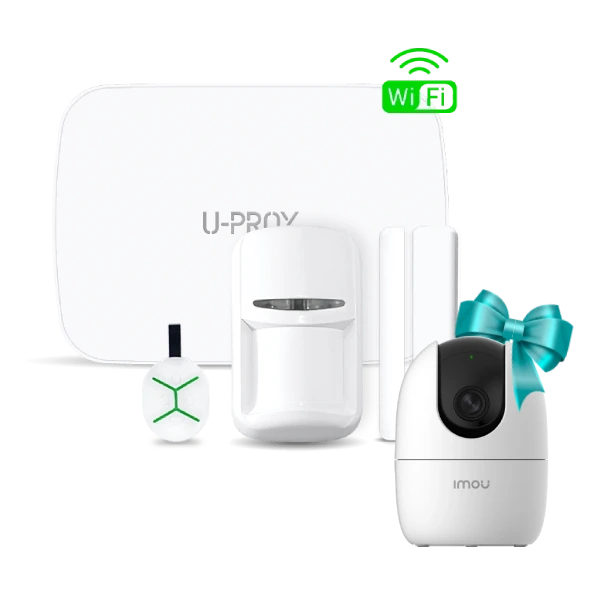 Комплект U-Prox MPX L KF kit White · + IPC-K2EP-3H3W в подарунок