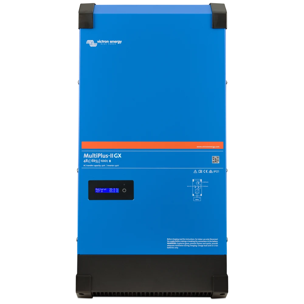 Інвертор · VictronEnergy MultiPlus-II 48/6k5/100-50 GX 230V однофазний чиста синусоїда