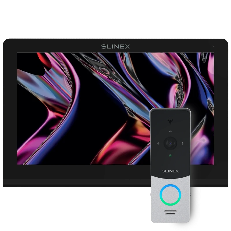 Комплект Slinex · Nexo 10 black + ML-20HD (silver/black)