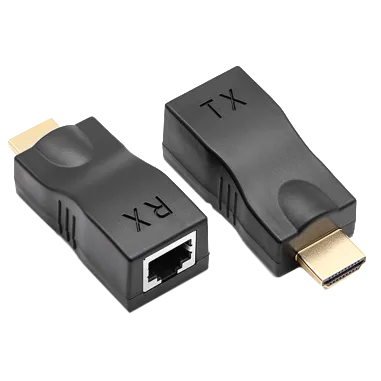 Пасивний подовжувач HDMI сигналу по UTP кабелю · Voltronic 30 м 720P-cat5e, 1080P-cat6e