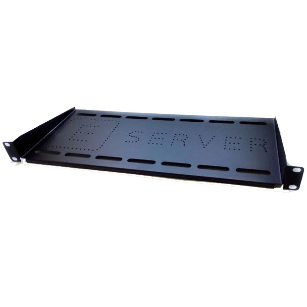 Консольна полиця чорна · EServer 1U 19" 420х200