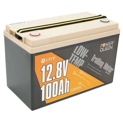 Акумуляторна батарея · Power Queen LiFePO4 12V 100Ah Low-Temp