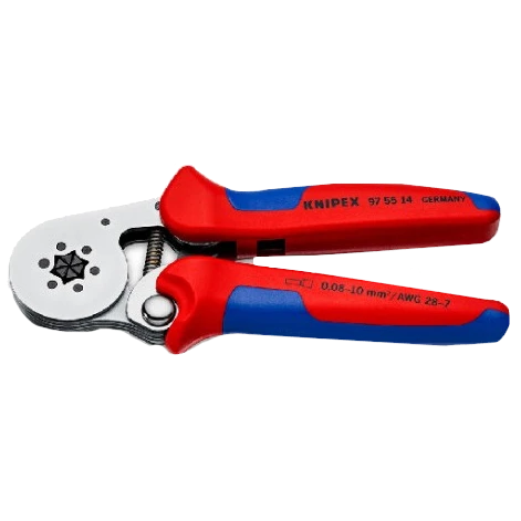Прес-кліщі для контактних гільз · KNIPEX (97 55 14)