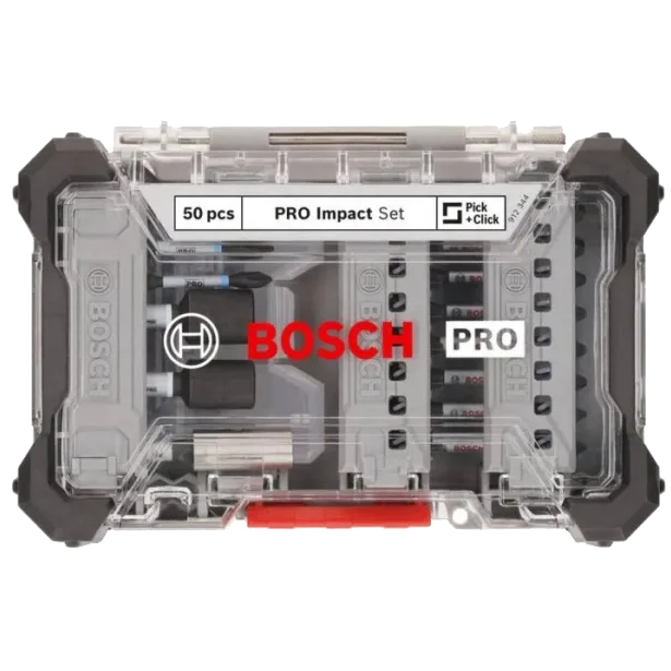 Набір насадок · Bosch PRO Impact Set 50 шт