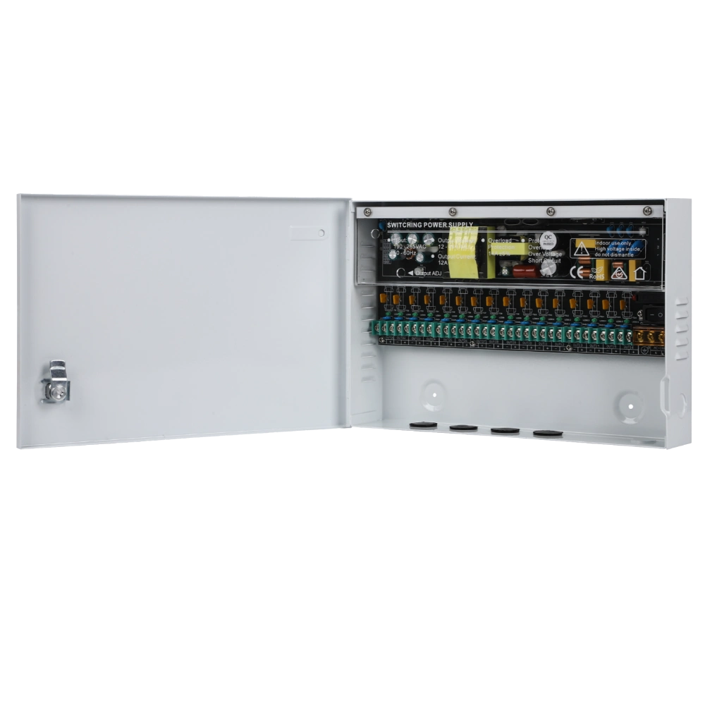 Блок живлення · PS-1216/16CH(M) 12V/16A 16 каналів