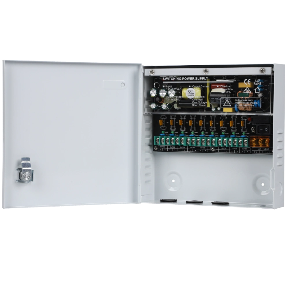 Блок живлення · PS-1210/9CH(M) 12V/10A 9 каналів