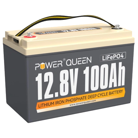 Акумуляторна батарея · Power Queen LiFePO4 12V 100Ah H190