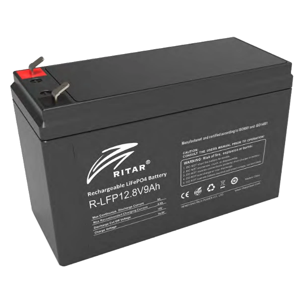 Акумуляторна батарея · Ritar R-LFP12.8V9AH