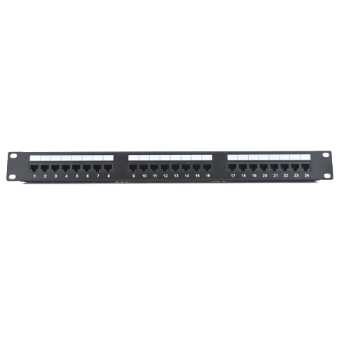 Патч-панель · RITAR 24 порта UTP DUAL кат 5Е 19" 1U