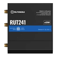 Промисловий стільниковий маршрутизатор · Teltonika RUT241 з 4G LTE, Wi-Fi