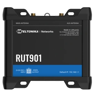 Промисловий стільниковий маршрутизатор · Teltonika RUT901 з 4G LTE, Wi-Fi