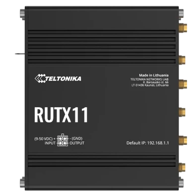 Промисловий стільниковий маршрутизатор · Teltonika RUTX11