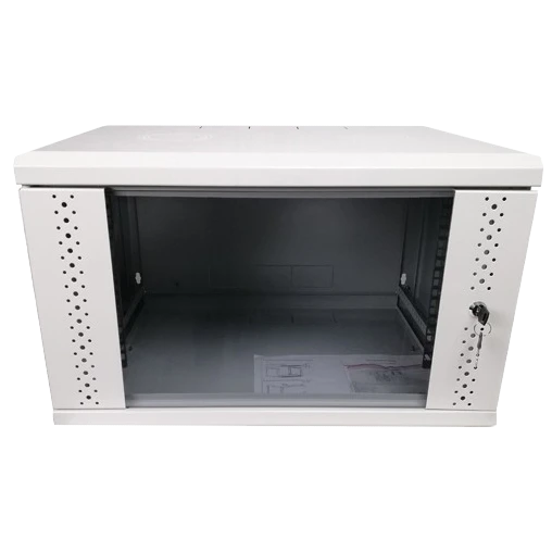 Шафа · EServer 6U 600х500х370 скло, сіра