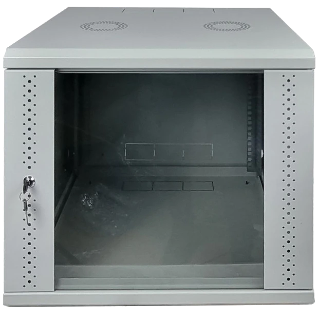 Шафа · EServer 9U 600х500х503 скло, сіра
