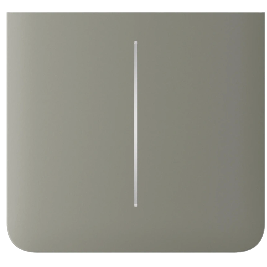 Кнопка · Ajax SideButton (2-gang) vertical olive