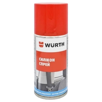 Силікон спрей · Wurth 150 мл